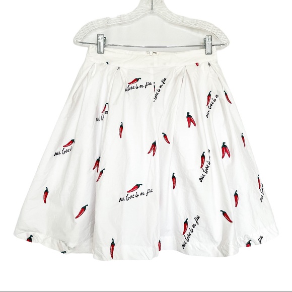 Endless Rose White A line Skirt Women Size M - Picture 10 of 14